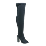 Hannah - Cut Out Knee-High Boot