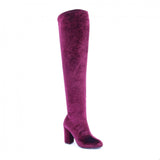 Vanessa Velvet Knee-High Boots